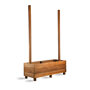 Hardhouten bak 145 x 60 x 50 cm